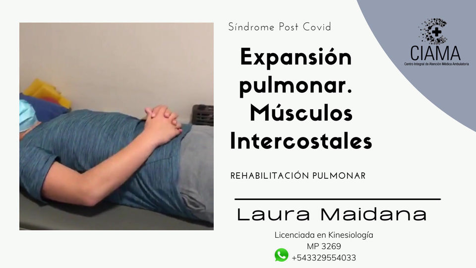 Expansión pulmonar. Músculos intercostales